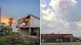 El azote del huracán Beryl en Texas y dos aviones por poco chocan en el aire: videos destacados de la semana
