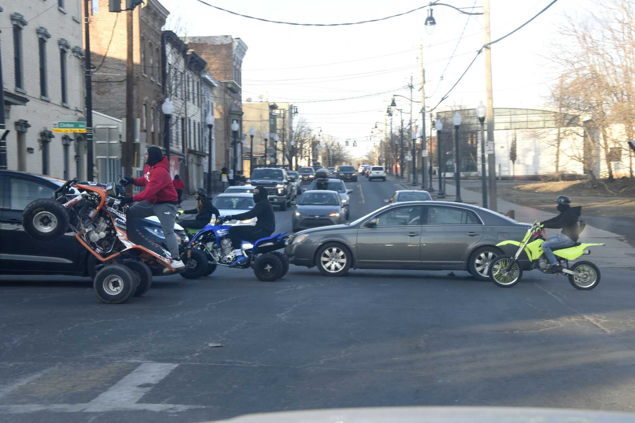 Woman struck by illegal dirt bike is UAlbany student