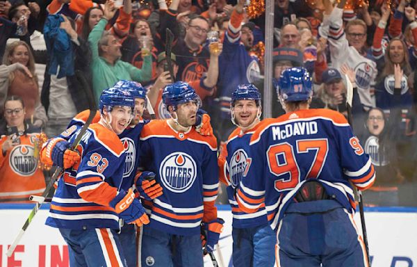 Draisaitl scores twice as Oilers beat Kings 4-3 to advance to 2nd round