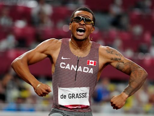 Olympics calling, Canada's De Grasse rounding into form as he seeks to defend 200-meter title