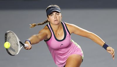 La canadiense Stakusic vence a la letona Ostapenko, primera favorita en Guadalajara