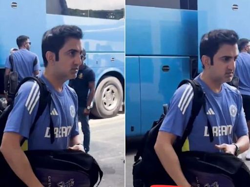 Gautam Gambhir's Love for KKR on Full Display as Team India Begins Training for 1st T20I vs Sri Lanka: WATCH - News18