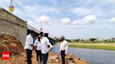 Foundation test for new Cauvery bridge begins near Srirangam | Trichy News - Times of India