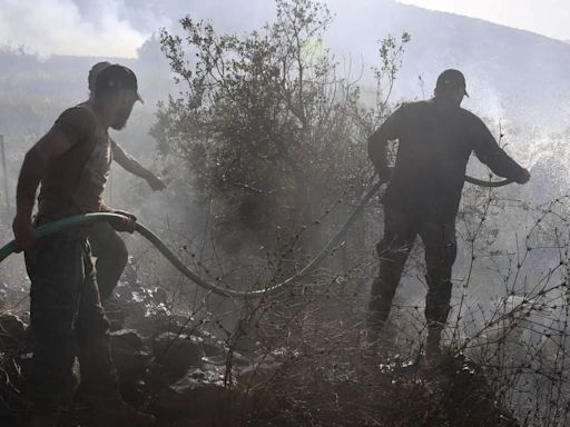 Fires have become the most visible sign of the conflict heating up on the Lebanon-Israel border