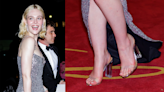 Elle Fanning Embraces the Clear Shoe Trend With Lucite Block Heels for the Met Gala 2024 After Party