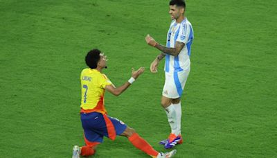 Lucho Díaz reveló lo que pocos vieron en TV de la final de Copa América: "Se tornó pesado"