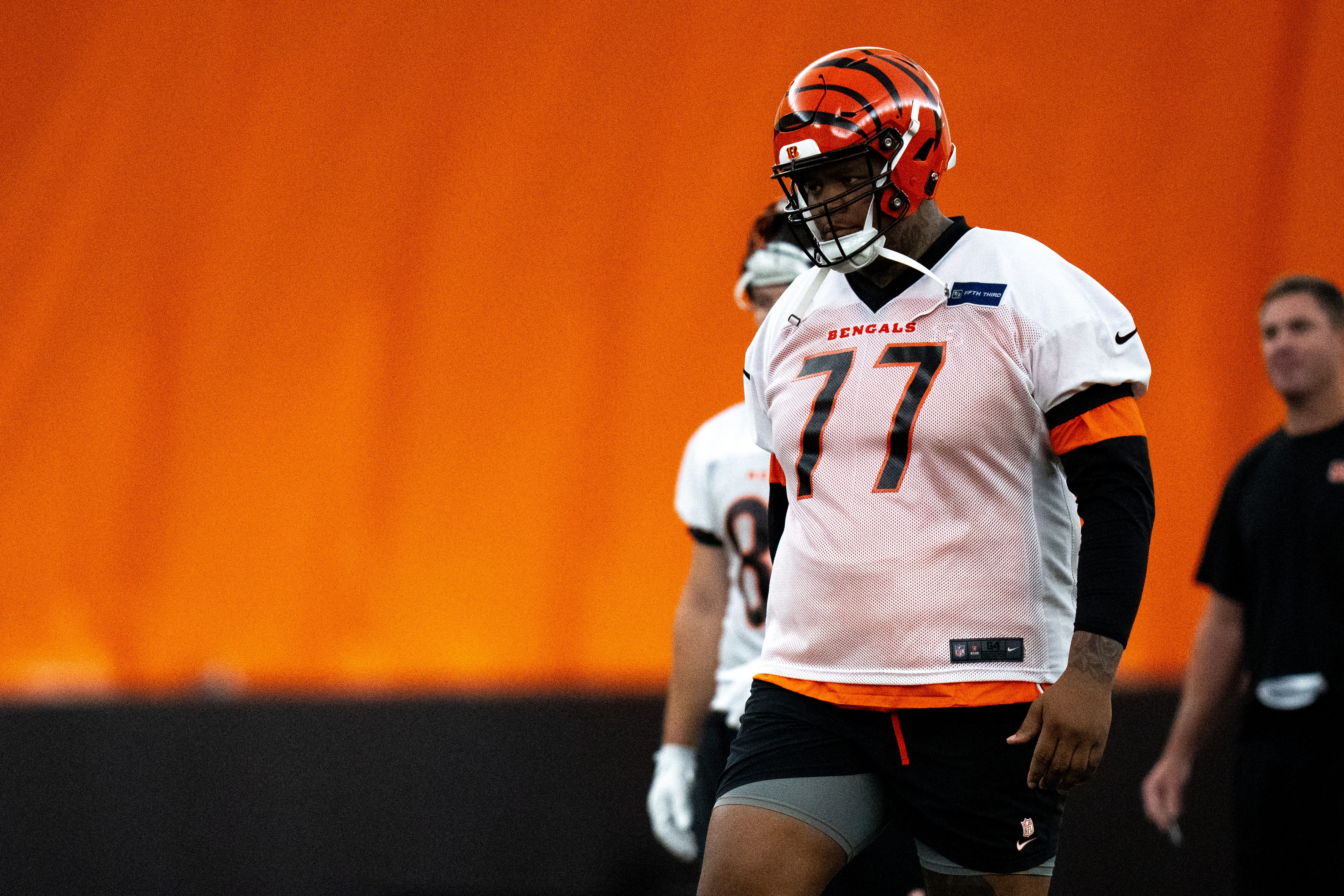 Veteran tackle Trent Brown placed on active/non-football injury list as Bengals begin camp