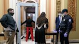 GOP pull down Capitol metal detectors after its members were fined thousands for dodging them