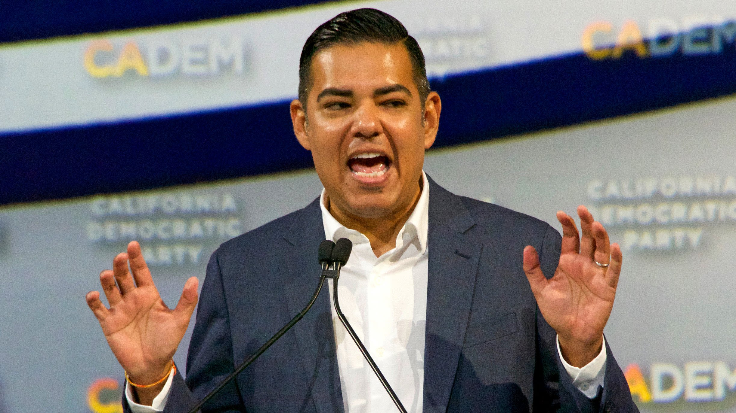 Democrat Robert Garcia just got a Thirsty Award and his response is the GAYEST thing ever