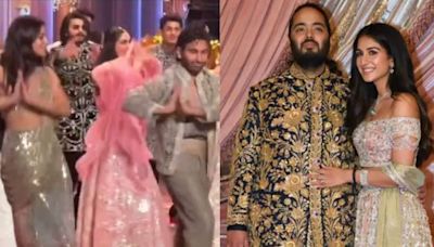 Ananya Panday, Sara Ali Khan And Orry Set The Stage On Fire At Anant Ambani-Radhika Merchant's Sangeet; Watch...