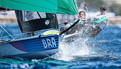 Sonho de tri olímpico fica pelo caminho na vela