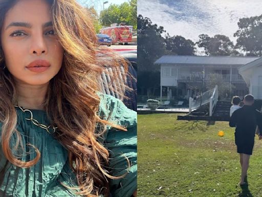 Priyanka Chopra is happiest with hubby Nick Jonas reuniting with her and daughter Malti in Australia; this PIC is proof