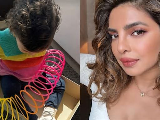 Priyanka Chopra shares aww-dorable glimpse of her daughter Malti Marie playing with spirals