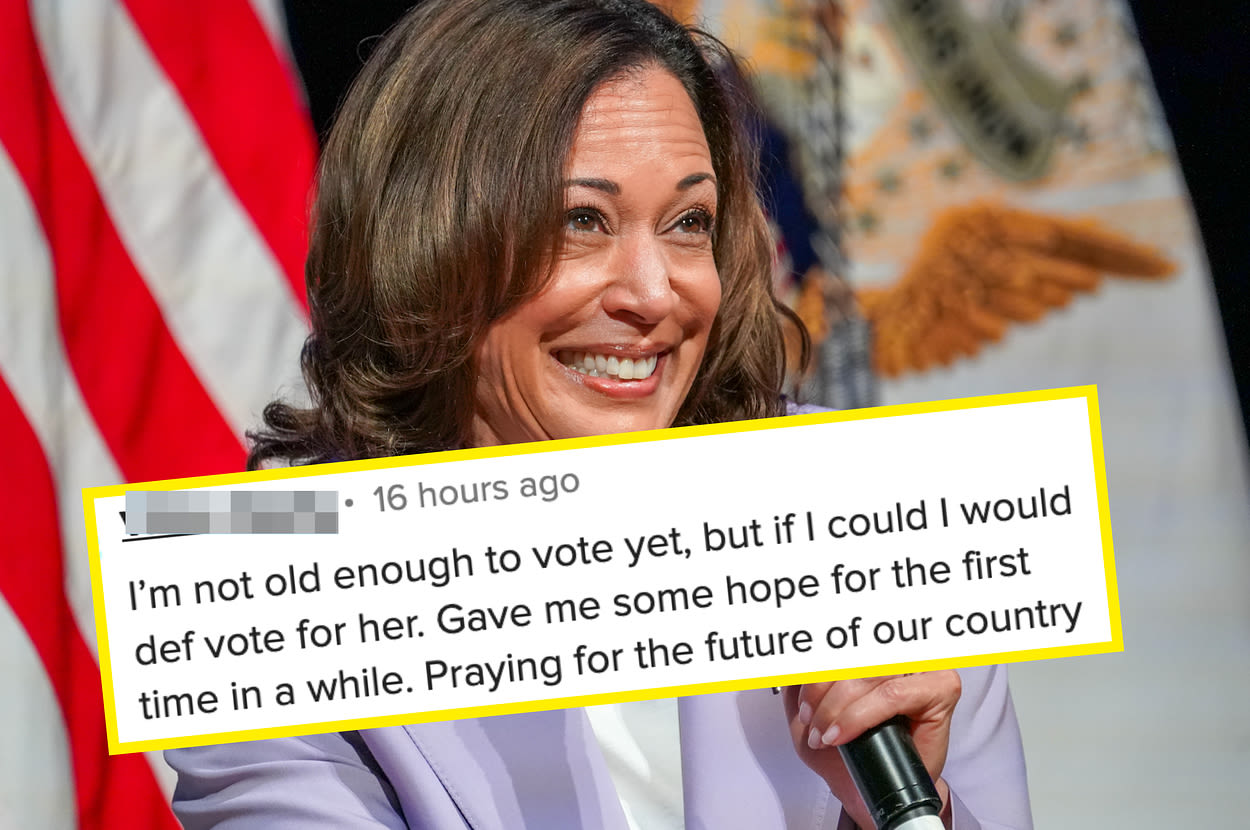 "She Gave Me Some Hope For The First Time": Gen Z'ers Are Sharing If They Support Kamala Harris As The Potential...