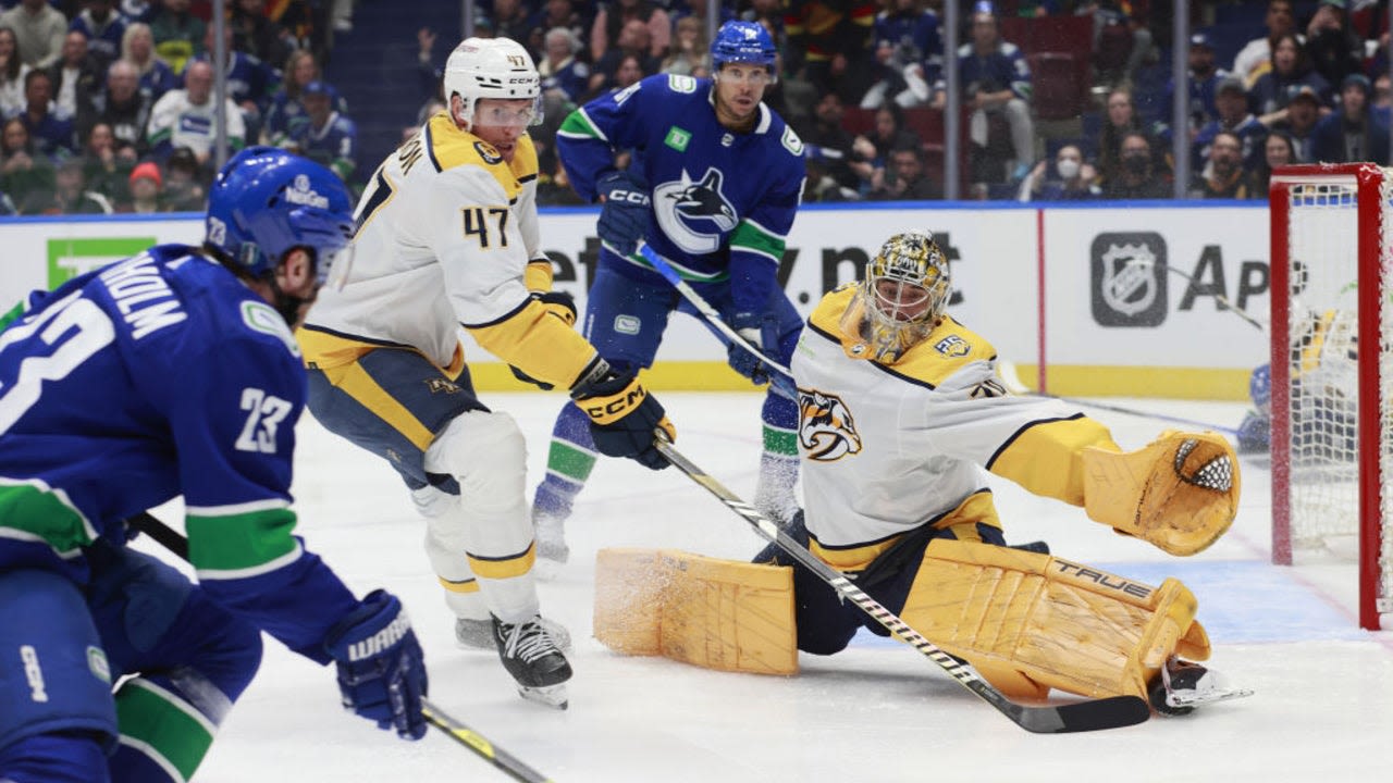 How to Watch the Canucks vs. Predators NHL Playoffs Game 6 Tonight