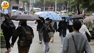 鋒面晚上到…雨狂炸4天「下波更猛」 1圖秒懂未來天氣