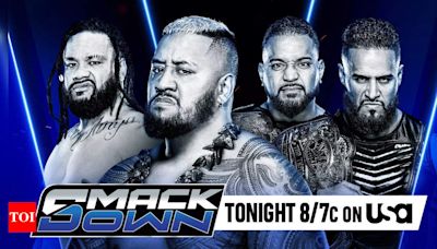 SmackDown 27 Sept. Preview: Solo Sikoa Readies For Bad Blood and more | WWE News - Times of India