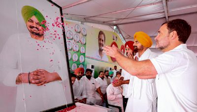 In Punjab rally, Rahul Gandhi pays tribute to Sidhu Moosewala, calls for ‘aggressive’ approach to solve drug issue
