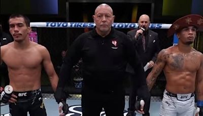 Peleador de UFC mordió a su rival y fue descalificado, ¡se repite escena de Mike Tyson!