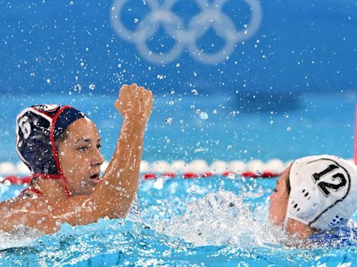 US water polo star Maggie Steffens playing with heavy heart at Olympics after death of…
