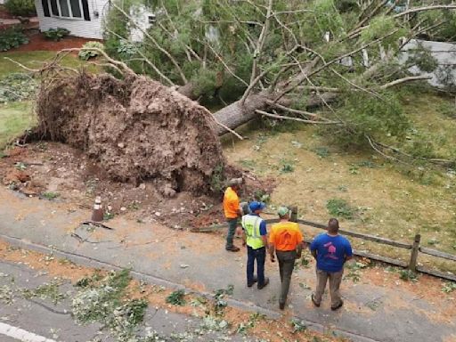 Tornado touched down in Massachusetts and Rhode Island, National Weather Service confirms