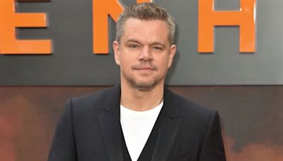 'He embraced me!' Matt Damon's late father came to him in a 'crazy dream'