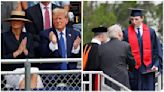 Donald Trump Gets Front Row View at Barron’s High School Graduation