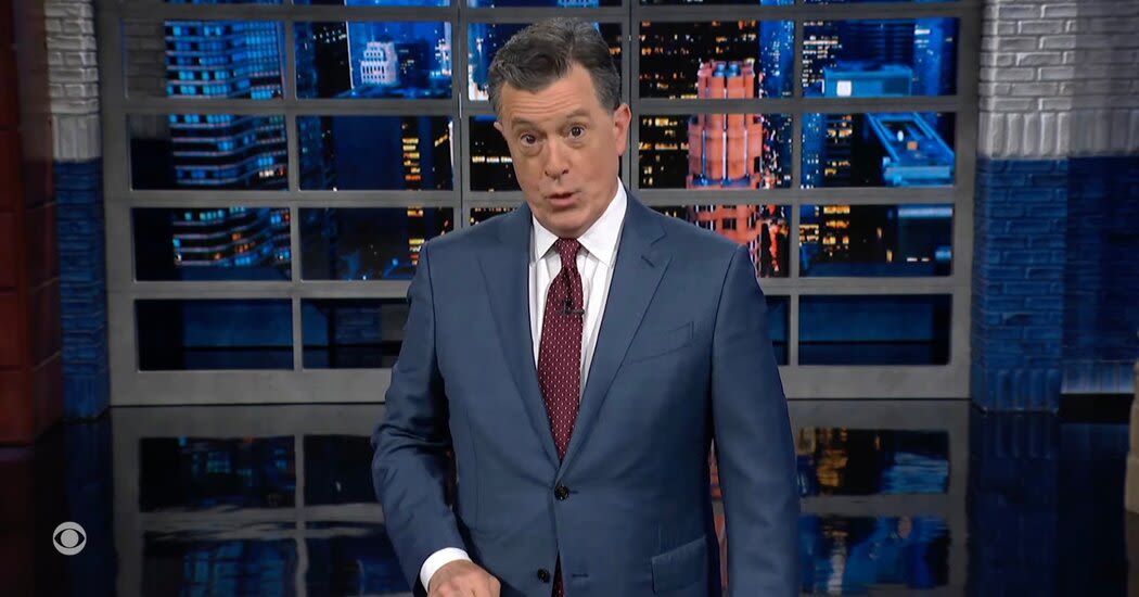 Stephen Colbert Finds the Focus on Biden’s Age to Be Old News