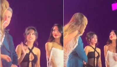 Por qué Thalía y Becky G pelearon en pleno escenario