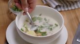 This Thai style coconut soup is is packed with heat and flavor
