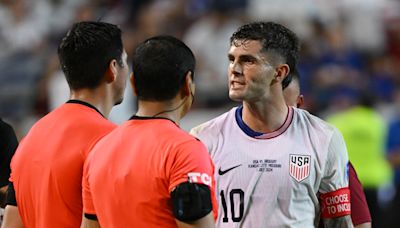 Copa América: Christian Pulisic, USMNT blast referee after loss to Uruguay, curious 'offside goal'