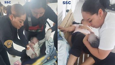 Mujer da a luz a su bebé en Deportivo de Tepito