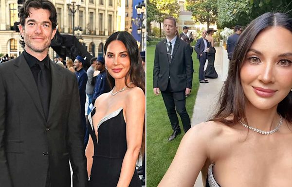 Olivia Munn Attends Vogue World: Paris with John Mulaney — and a Bodyguard to Protect Her 82 Diamonds!