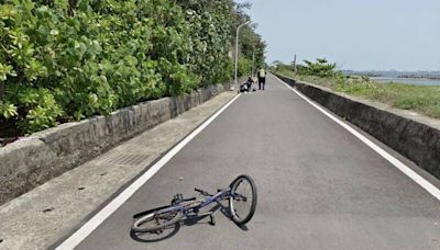 高中生騎機車雙載遊旗津 闖踩風大道撞單車、路燈傷重急救