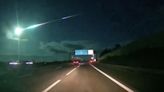 Watch: Blue meteor lights up Europe’s skies