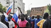 Pro-coup protesters wave Russian flags in Niger as regional leaders threaten military intervention