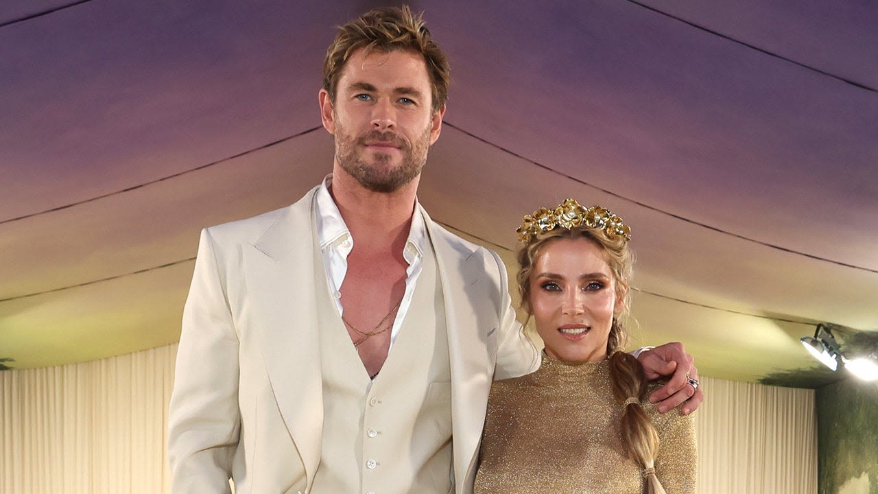 Chris Hemsworth and Elsa Pataky Make a Stunning Pair at the Met Gala