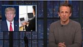 Seth Meyers Feels for Trump Trials’ Court Stenographer: ‘Must Be Literally Impossible’ to Follow His Sentences | Video