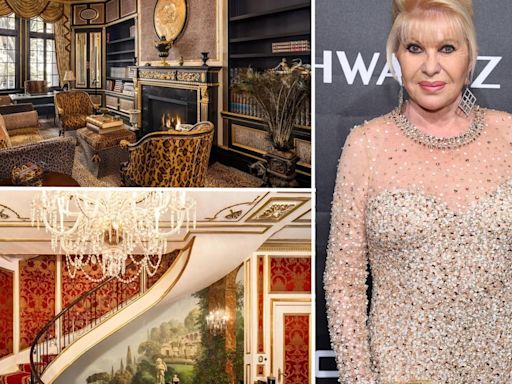 Inside the late Ivana Trump's opulent Versailles-inspired Upper East Side townhouse on the market for $19.5 million