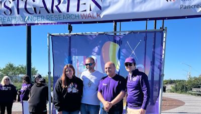 Stage 4 pancreatic cancer survivor — a former NYPD officer — joins hundreds in Staten Island walk for cancer research