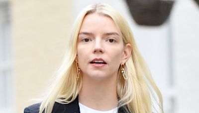 Anya Taylor-Joy steps out in London with actor Logi Thorvaldsson