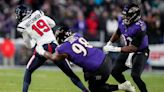 Lamar Jackson and Ravens pull away in the second half to beat Texans 34-10 and reach AFC title game