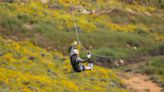 Avoid squishing wildflowers by soaring over the superbloom