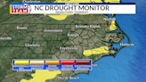 Flash drought conditions developing across central NC