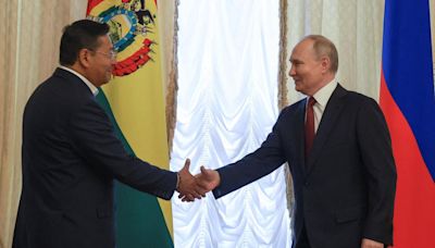 Putin recibe a Arce para hablar de cooperación nuclear y energética