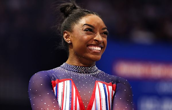 Simone Biles Drops Heartfelt Five-Word Response To Husband After Winning Gold