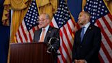 Chuck Schumer and Hakeem Jeffries Back Harris After Hanging Back