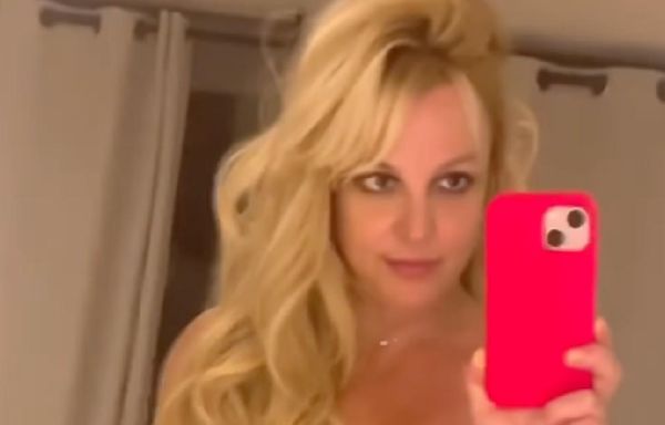 Britney Spears Stuns as She Models Multiple Risqué Ensembles in Dressing Room: Watch