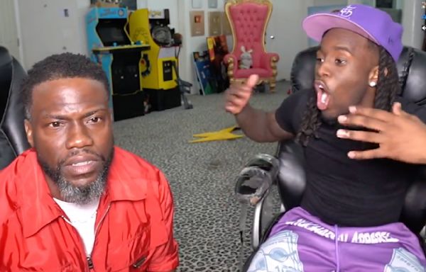 Kevin Hart brutally roasts Kai Cenat for shooting his shot with Tyla and failing miserably - Dexerto