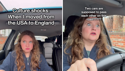 Texas woman shares reality of driving in the UK—"What in the 1700s?"